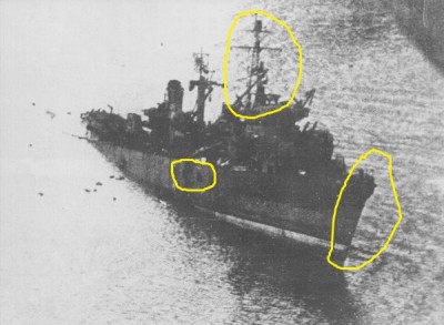 IJN Transport landing ship No.11 at San Isidro (northwest of Leyte) 1944 2.jpg