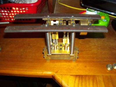view of the underside of the motor, note the glands