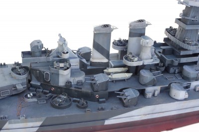 The launches aboard the ship.  Clean and simple!  The ship is mid-construction obviously ; )