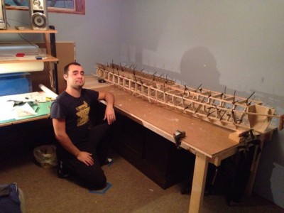 Initial stringers