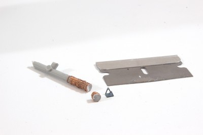 It's now easy to cut of slices of 'cable' at the right width.