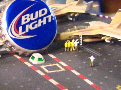 Beer cap is solely for size reference!