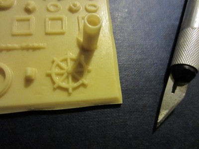 The casting base carrying much of the deck detail.