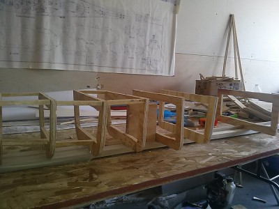 some of the frames cut out