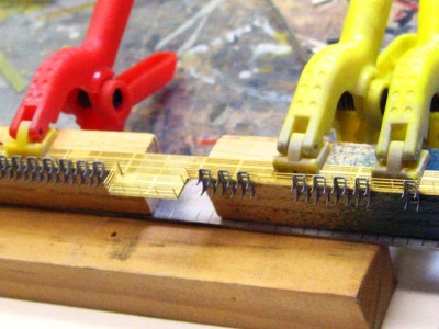 This was the trickiest part of the jigs I had to do, in order to install the extension and it's underside supports.