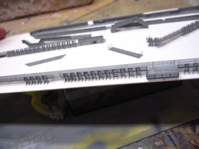 It is kind of sad when I look at my little bundle of ready to install catwalks and realize that it represents about 35 hours worth of work.  Sigh.