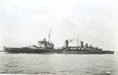HMS Edinburgh - date says 1938 on the back of the card, which says it's from the GD Fletcher Collection