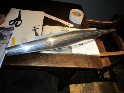 Contemporary photos were studied to get the plate and rivet positions as close as possible to the prototype.