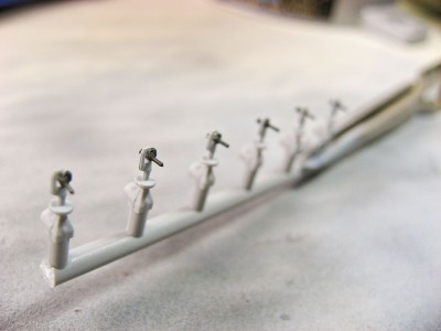 Close-up of the .50 caliber mounts.