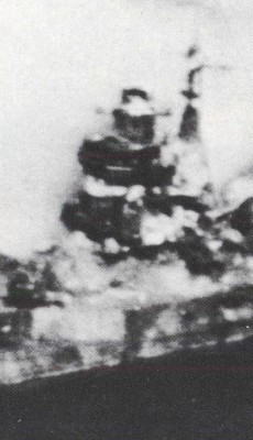 Mikuma wreck June 6, 1942 bridge crop.jpg