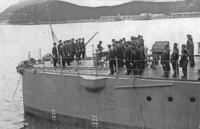 Sazanami, commissioning ceremony, May 19, 1932  Gakken #70 sm.jpg