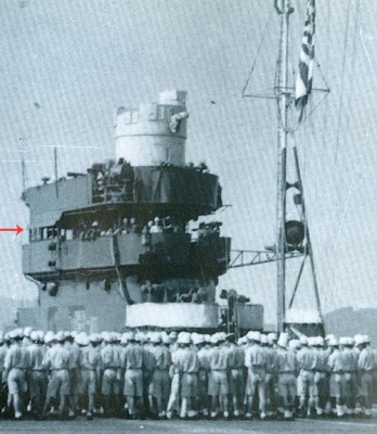 Zuikaku 1942 bridge windows with shields, Gakken #13.jpg