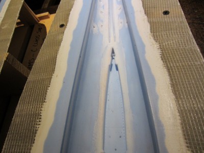 This is the upper hull mould.