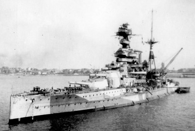 Barham from Queen Elizabeth.   Norman A. Robinson collection, via Mike Dobrzelecki