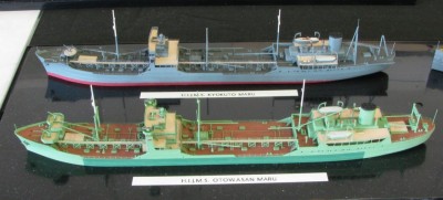 Kyokuto Maru (Fujimi) and Otowasan Maru, converted from Toho Maru (Fujimi)