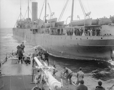 approaching to hand written orders at sea.