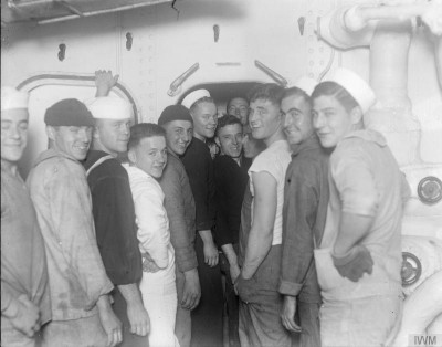 enlisted men pose