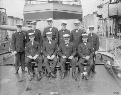 chief petty officers (C.P.O's) of the American torpedo boat destroyer USS Cummings..jpg