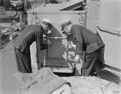 ship's water fountain.