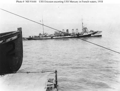 escort at sea