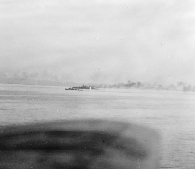 Under air attack, AA flashes.