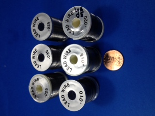 Lead wire in different sizes