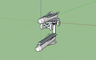 Maverick - On launcher and on cart.  Unfortunately, the cart will probably not be printable.