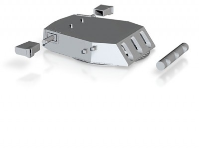 USN 16in-50 Three-gun Turret.unassembled.jpg