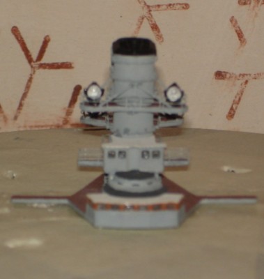 lower bridge is without railings yet to avoid damage while handling - I will add them at the stage of mounting the whole structure on the model
