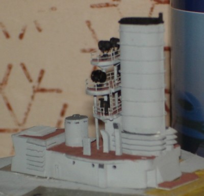 again - the vertical ladder will be added at the stage of 'total assembly'