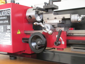 Front of speed lathe