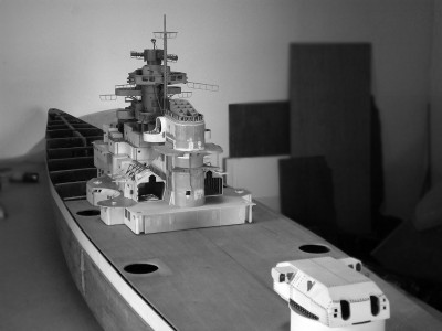 Bismarck waiting on shipyard