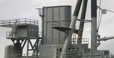 I've just noticed that a visit from the ships' glazier is required!