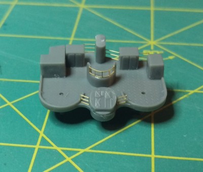 The two triple type 96 guns and ladders will come latter.