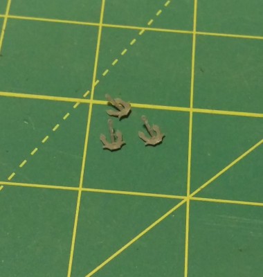 The anchors.  Normally I would not both posting these except to say that sanding these without marring up the detail SUCKED!