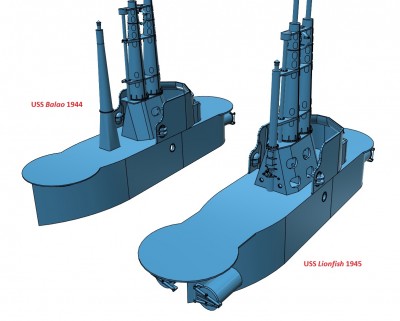 1-72 Model Monkey Balao Fairwater at 75% complete.g.jpg