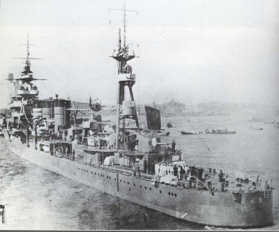 Nagara at Shanghai, 1937, taken from stern.jpg