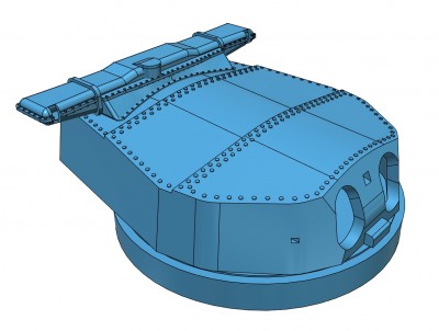 Model Monkey HMS Hood 15-inch Turret at 90% complete.a.jpg
