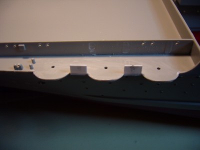 These are the first pieces on the starboard aft positions