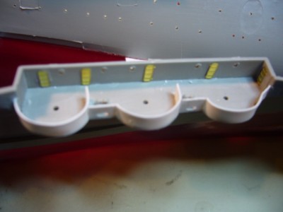 The line holes on the starboard side