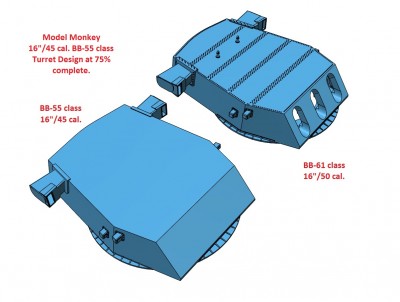 Model Monkey 16in-45 BB-55 Turret at 75% complete.a.jpg