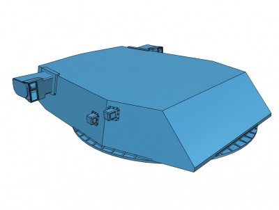 Model Monkey 16in-45 BB-55 Turret at 75% complete.b.jpg