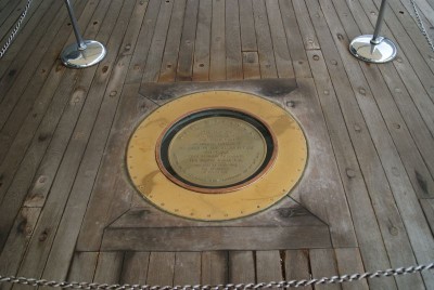 The place where Japan signed the unconditional surrender.
