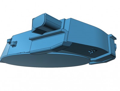 Model Monkey 16in-45 BB-55 Turret at 85% complete.b.jpg