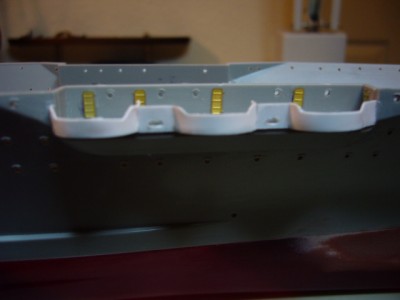 The starboard shields cut down