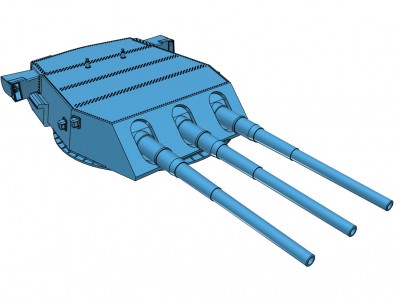 Model Monkey 16in-45 BB-55 Turret at 95% complete.a.jpg