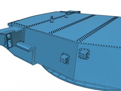 Model Monkey 16in-45 BB-55 Turret at 95% complete.b.jpg