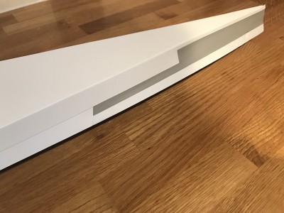 Hull removed with 2mm plate added. (2mm is VERY thick when you are trying to remove the excess!)