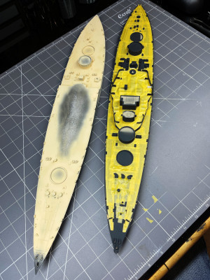 Yankee Modelworks 1/350 West Virginia + BWN CA